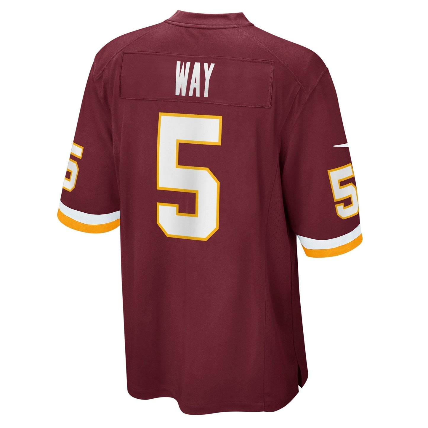 Tress Way Washington Football Team Game Jersey - Burgundy
