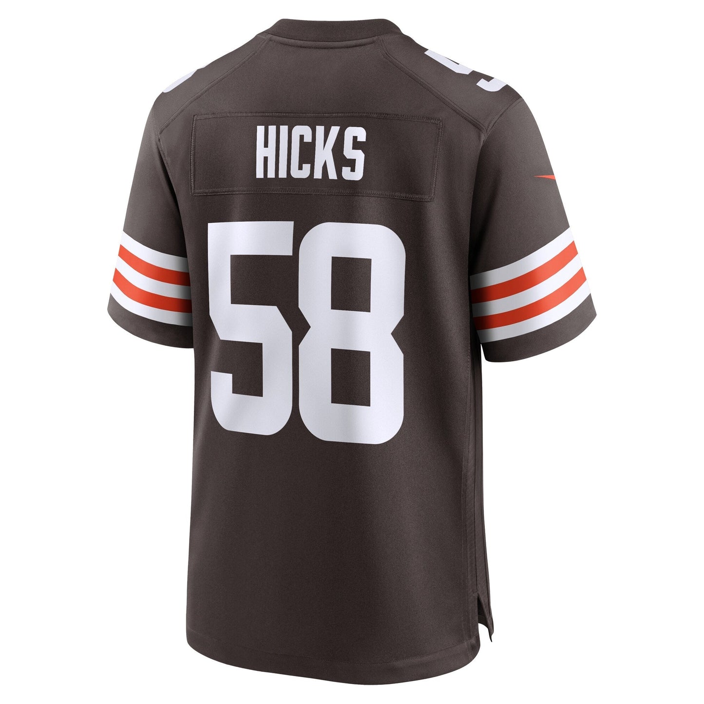 Jordan Hicks Cleveland Browns Game Jersey - Brown