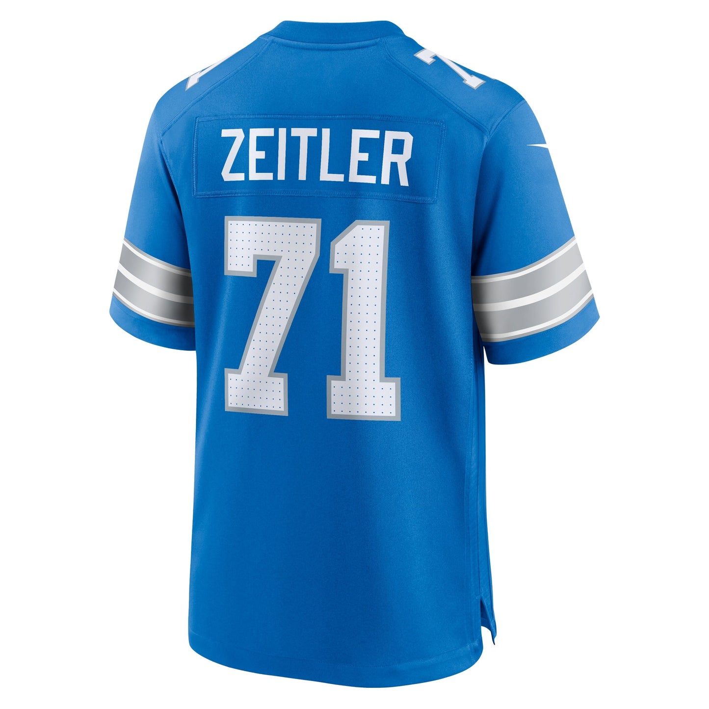 Kevin Zeitler Detroit Lions Game Jersey - Blue