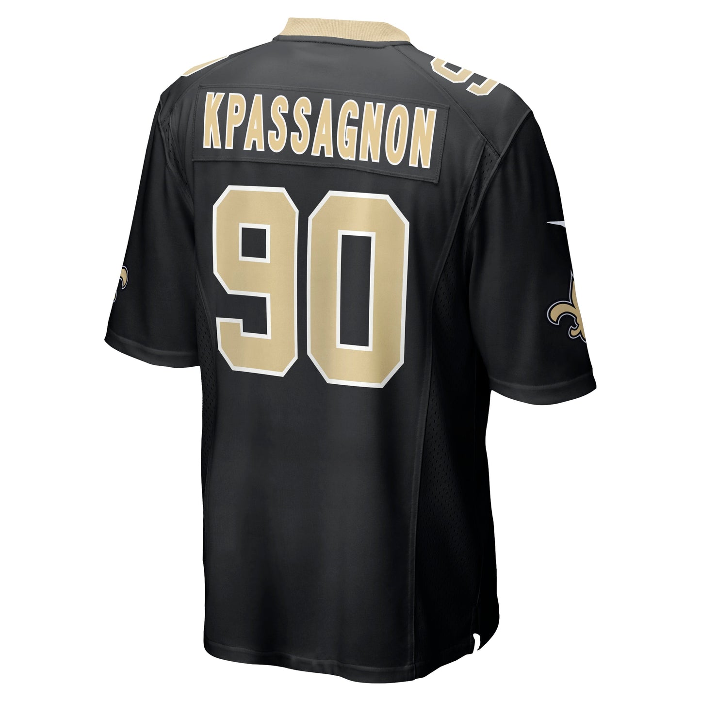 Tanoh Kpassagnon New Orleans Saints Game Jersey - Black