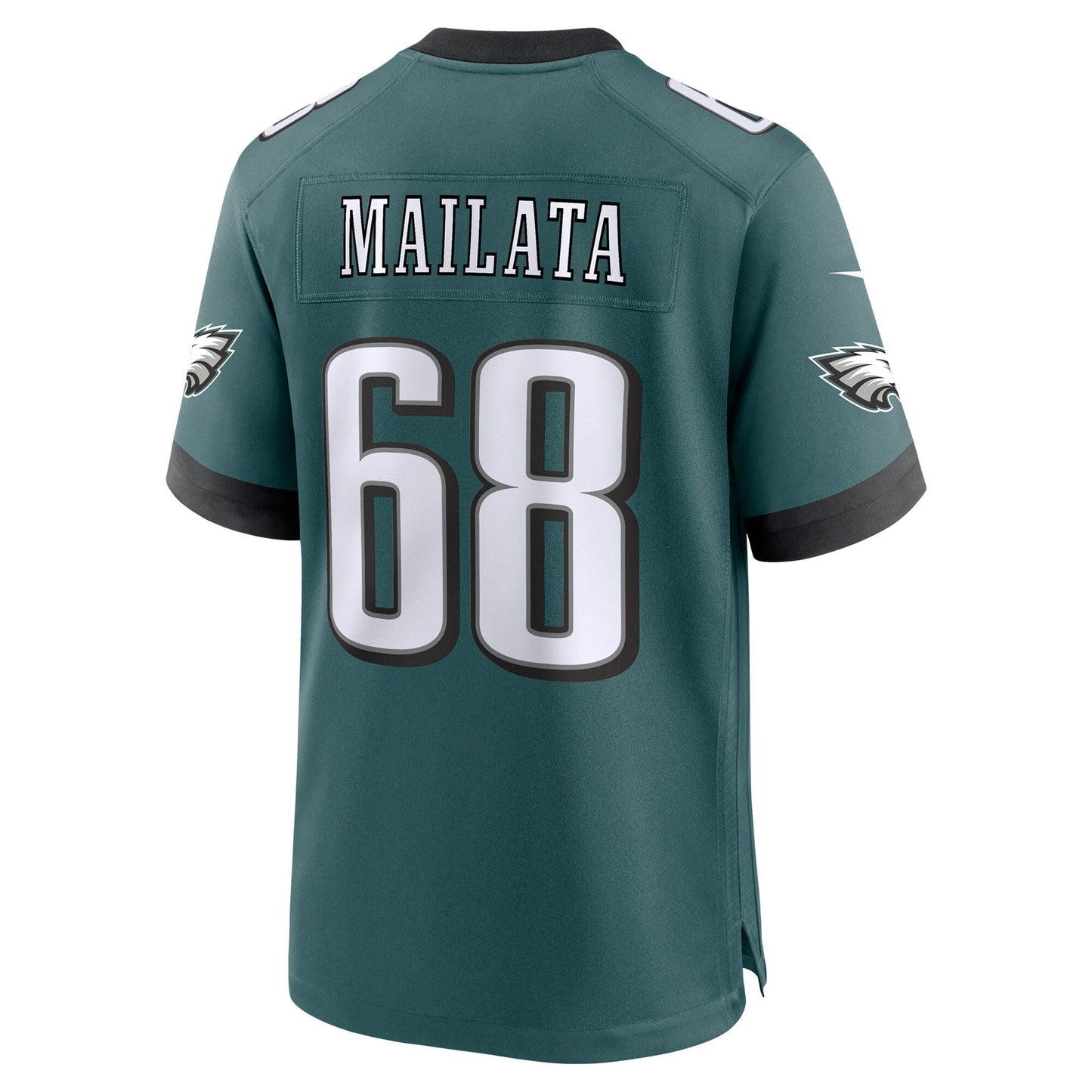 Jordan Mailata Philadelphia Eagles Team Game Jersey - Midnight Green