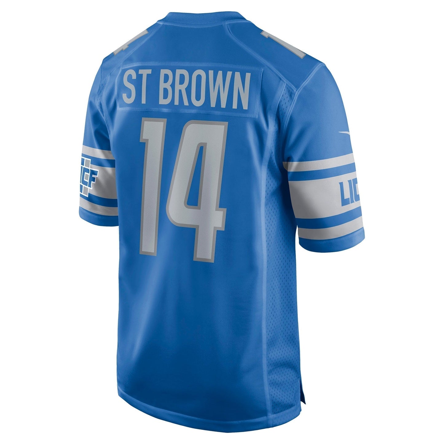 Amon-Ra St. Brown Detroit Lions Game Jersey - Blue