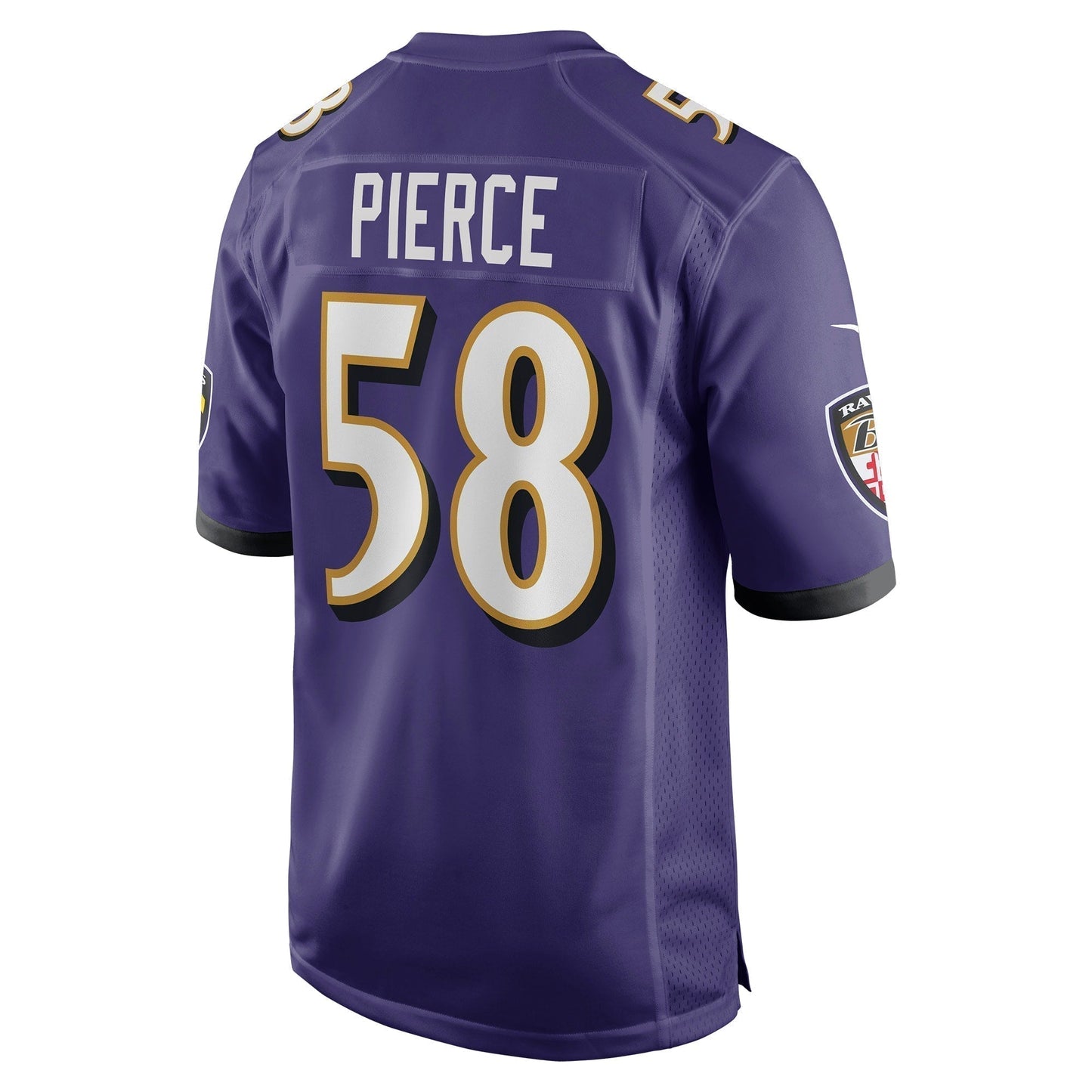 Michael Pierce Baltimore Ravens Game Jersey - Purple