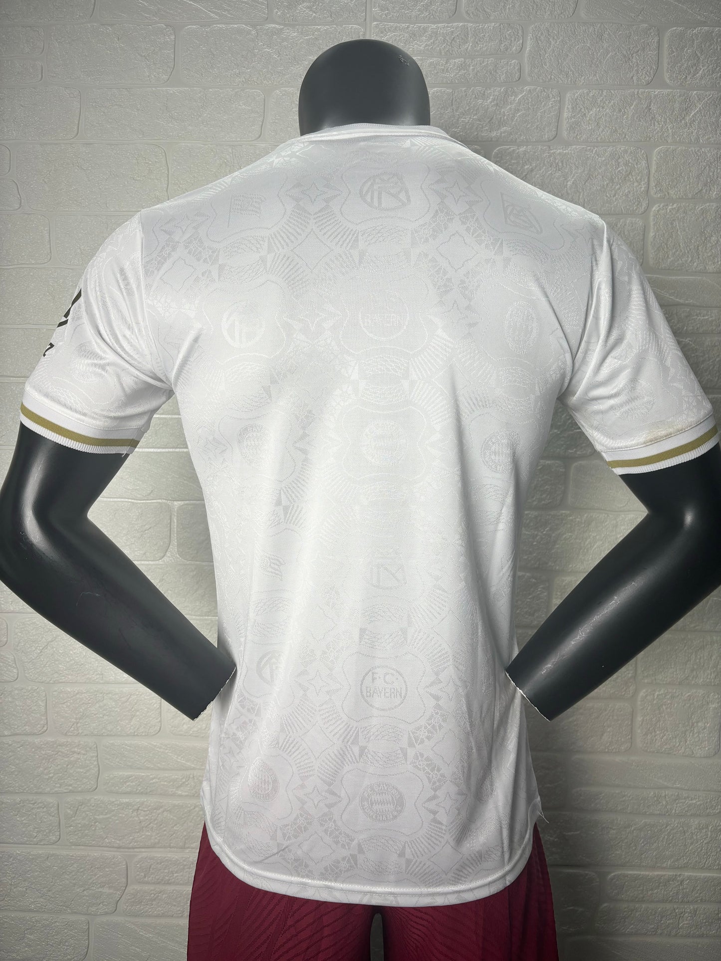 2025-26 Bayern Munich 125th Anniversary Edition White Player Version Jersey