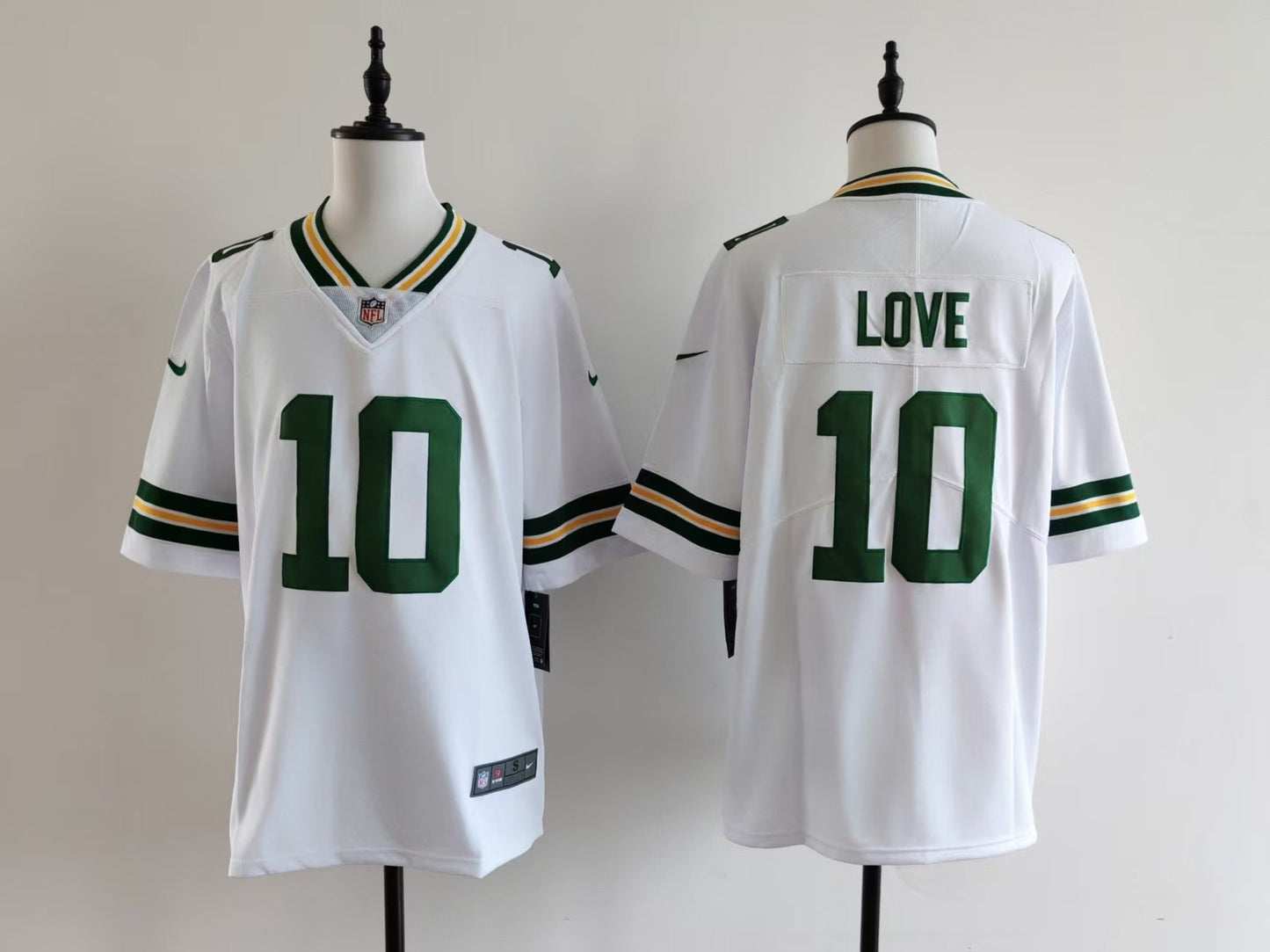 Men's Green Bay Packers Jordan Love Jersey - White