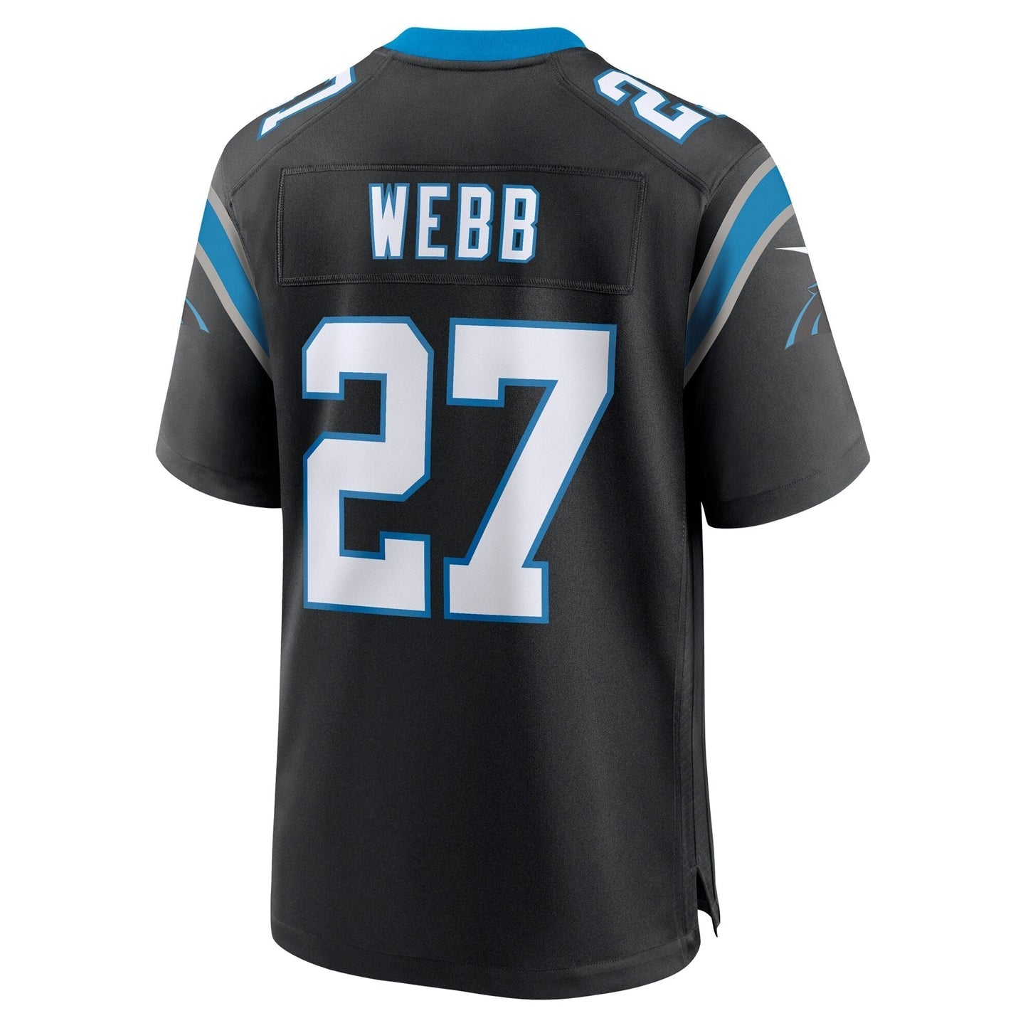 Sam Webb Carolina Panthers Team Game Jersey - Black