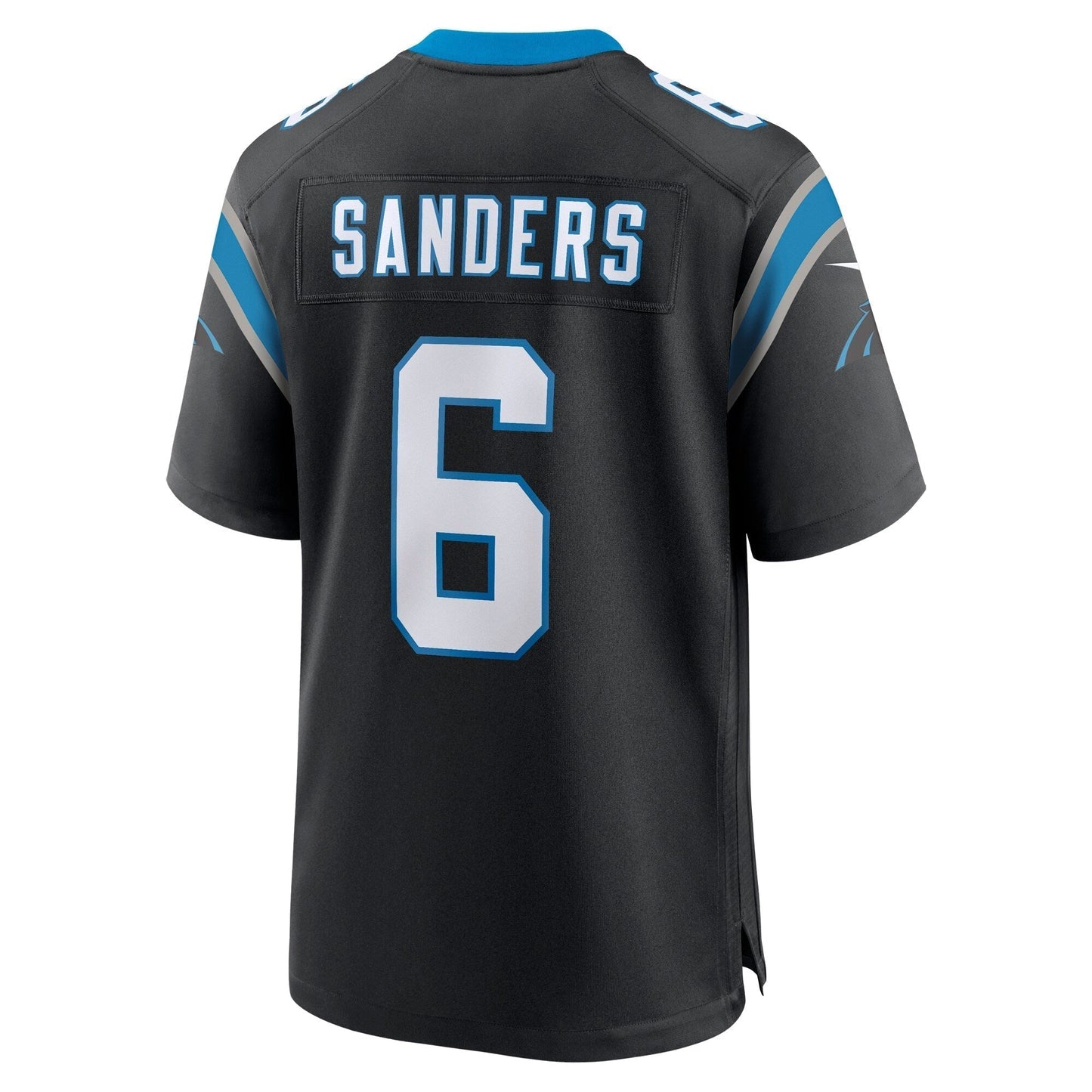 Miles Sanders Carolina Panthers Game Jersey - Black