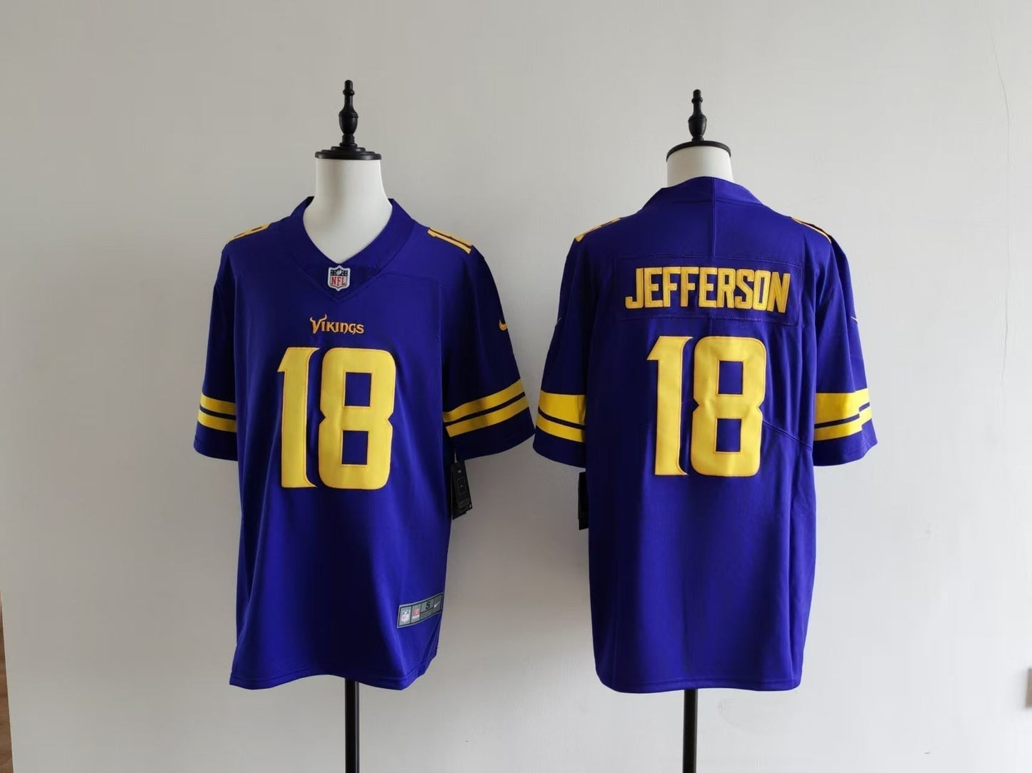 Men's Minnesota Vikings Justin Jefferson Jersey - Purple