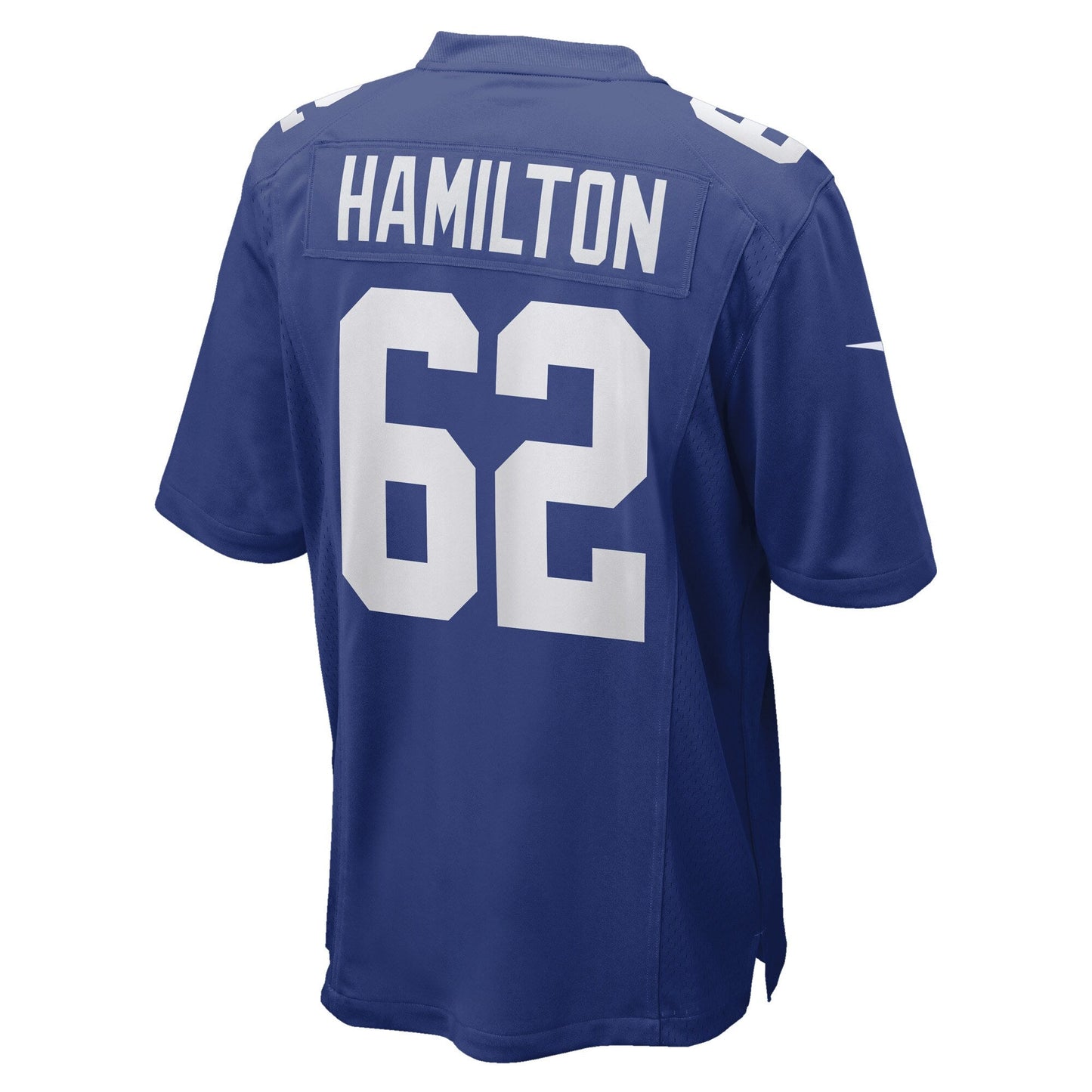 Devery Hamilton New York Giants Game Jersey - Royal