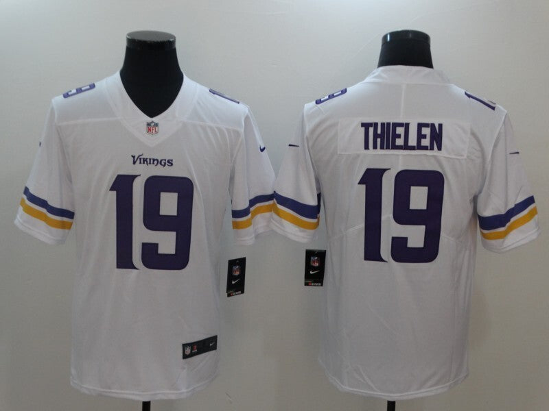 Men's Minnesota Vikings Adam Thielen Jersey - White#19