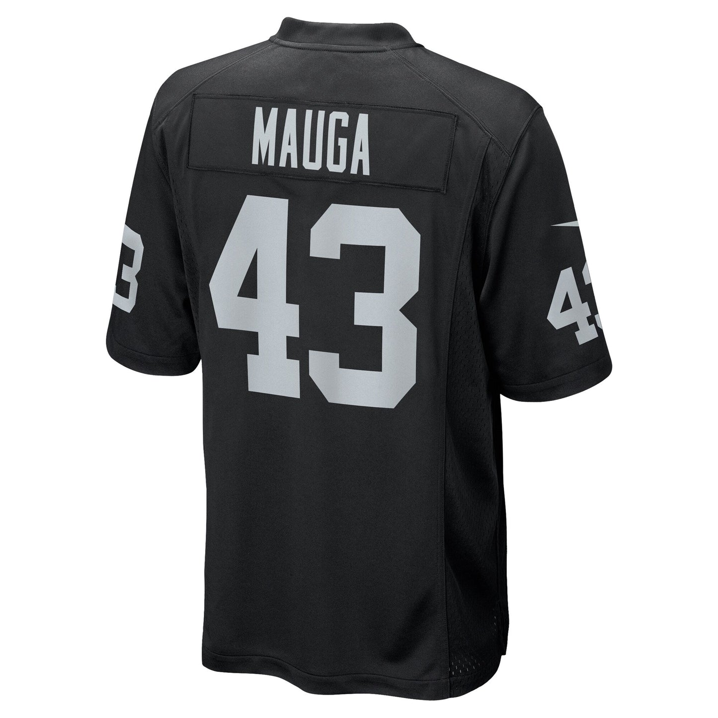 Kanai Mauga Las Vegas Raiders Team Game Jersey - Black