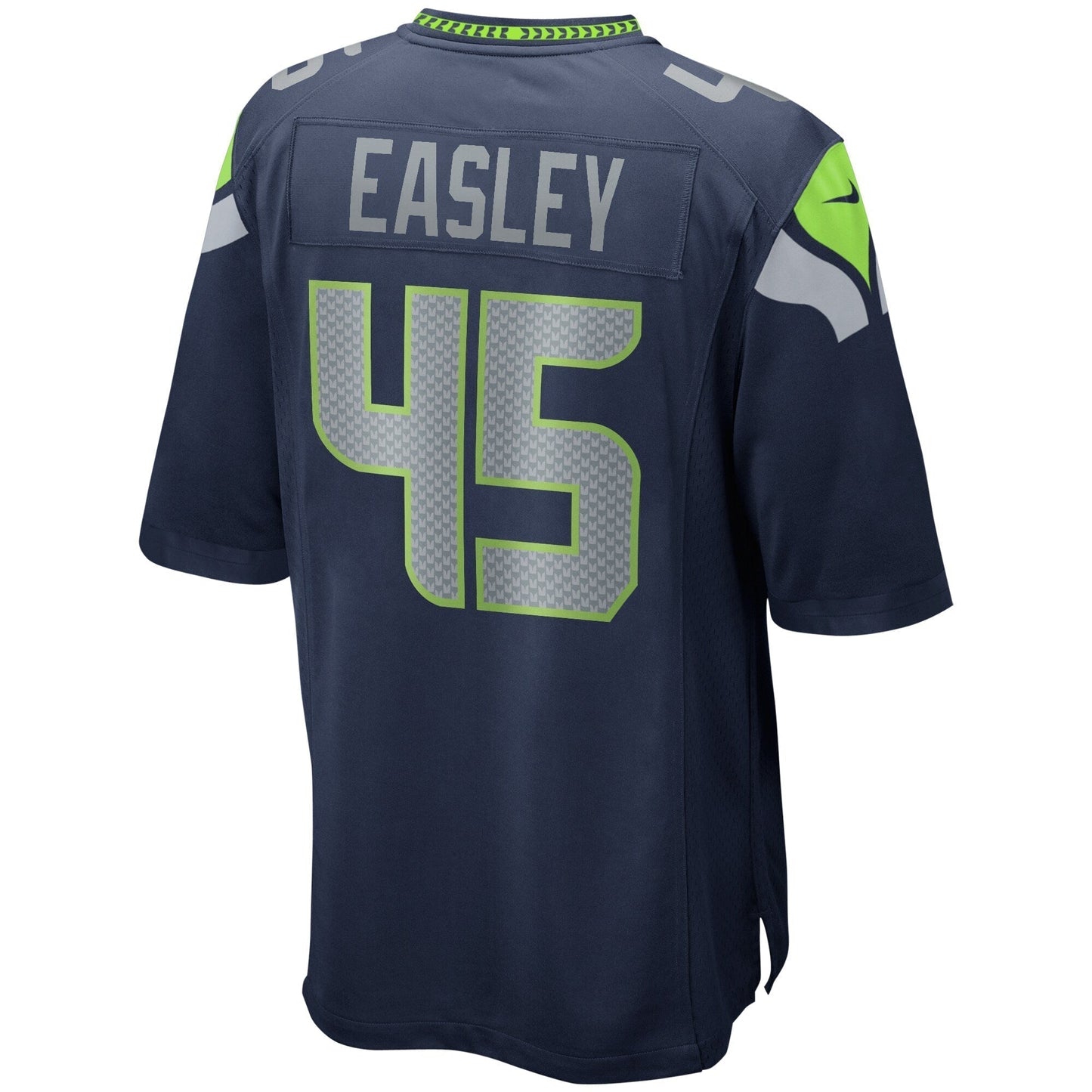Kenny Easley Seattle Seahawks Game Retired Jersey - College Navy