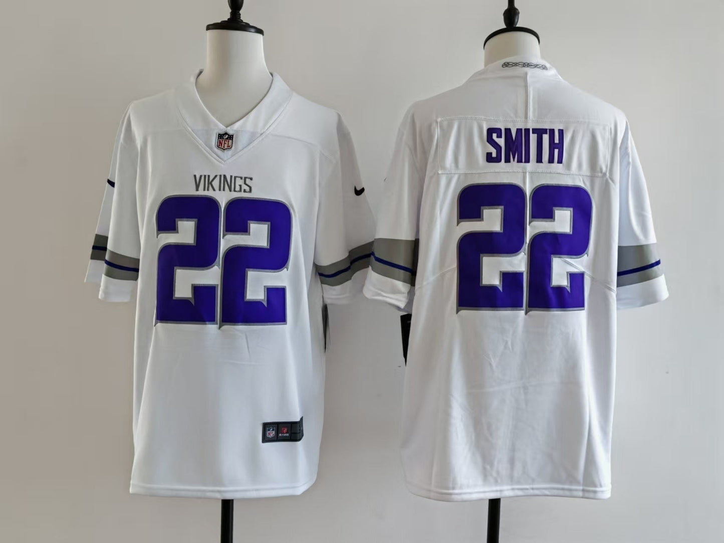 Men's Minnesota Vikings Harrison Smith Jersey - White