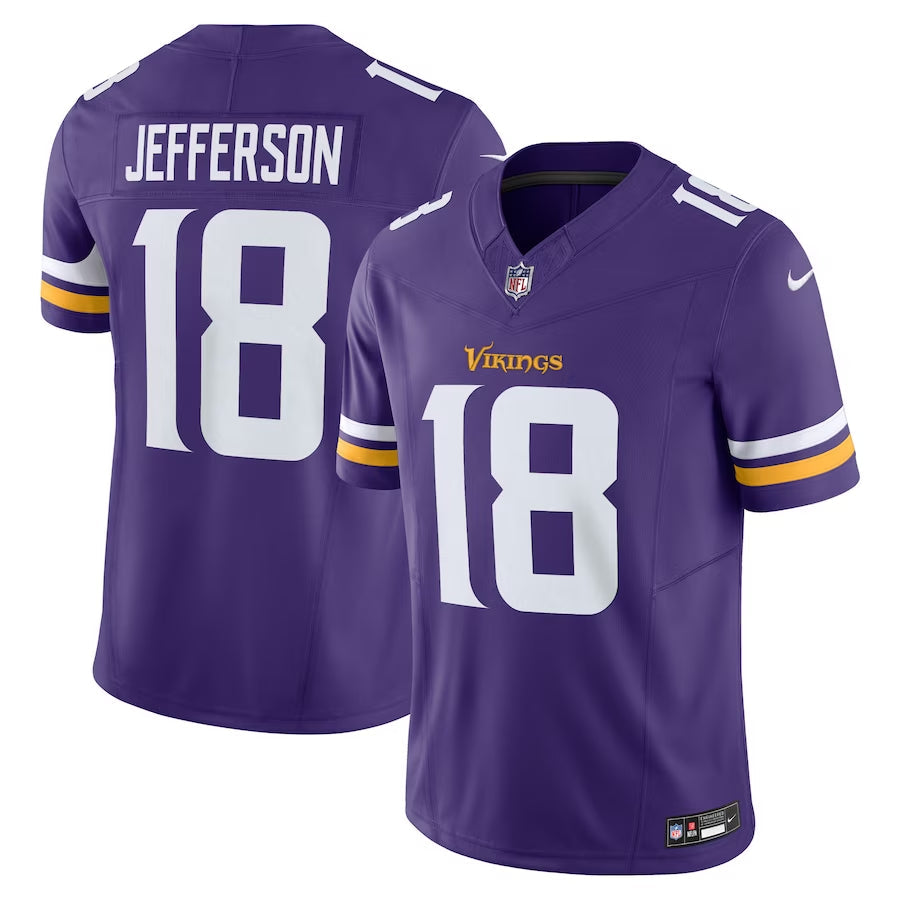 Minnesota Vikings justin jefferson Purple VaporF.U.S.E. Limited jersey