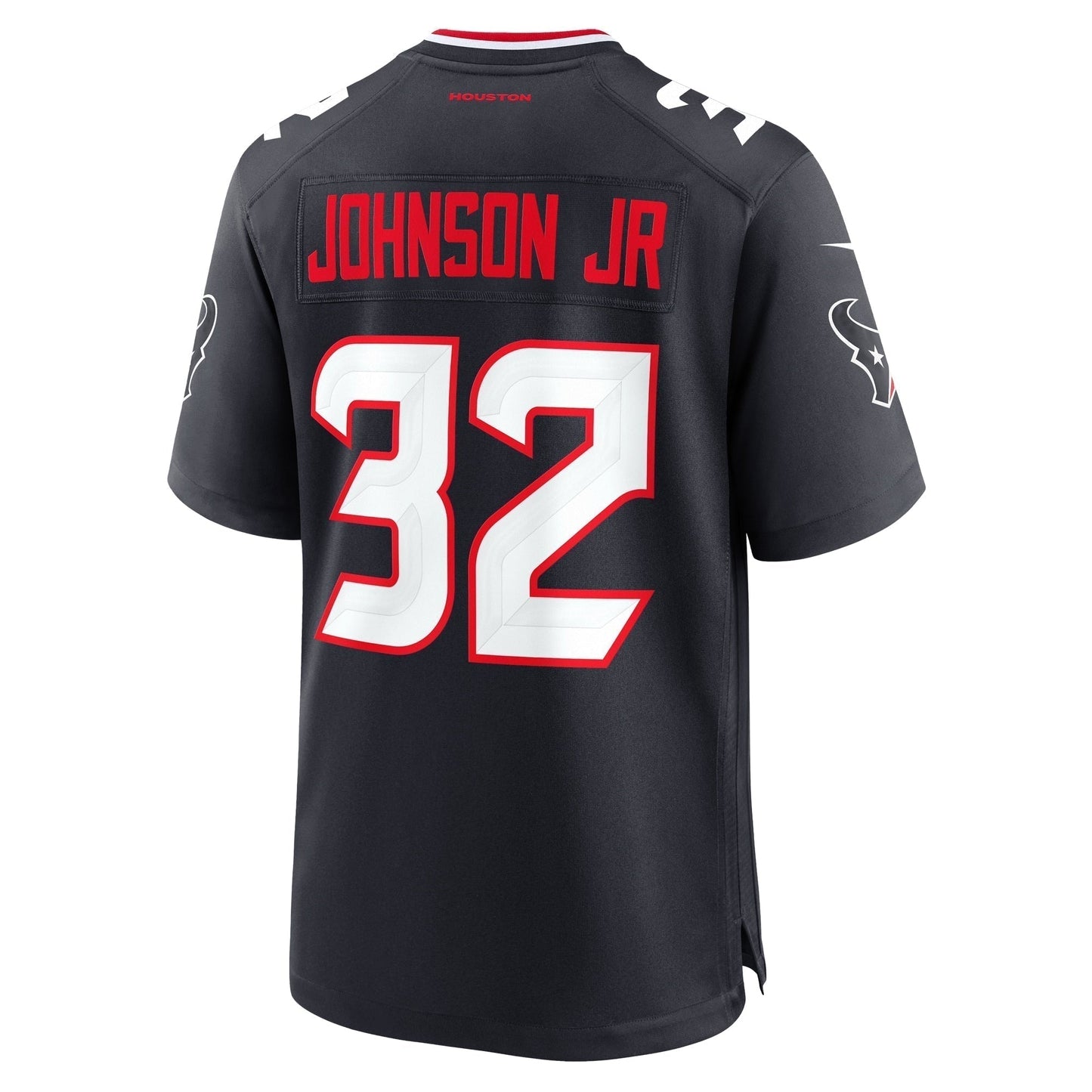 Lonnie Johnson Jr. Houston Texans Team Game Jersey - Navy