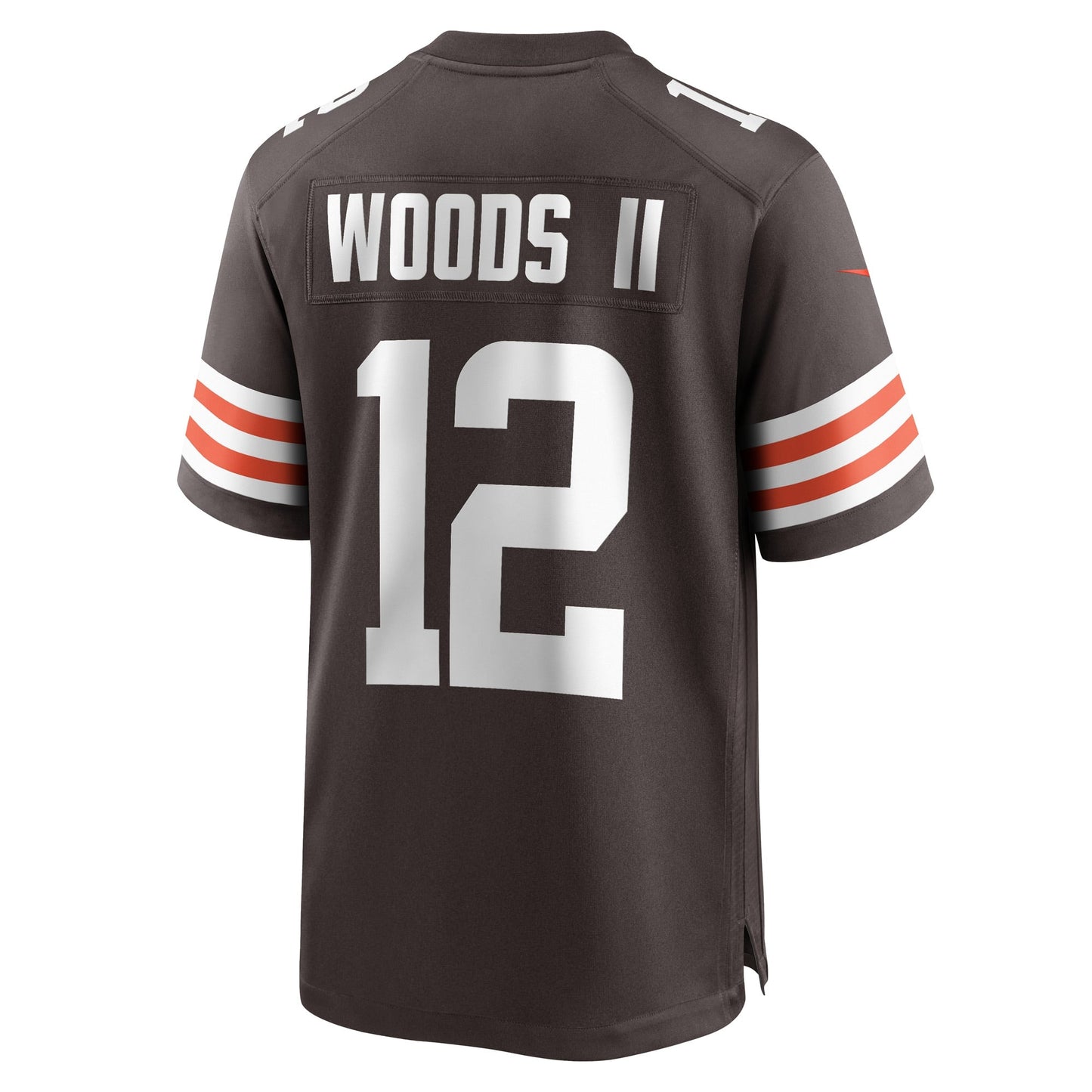 Michael Woods II Cleveland Browns Game Jersey - Brown