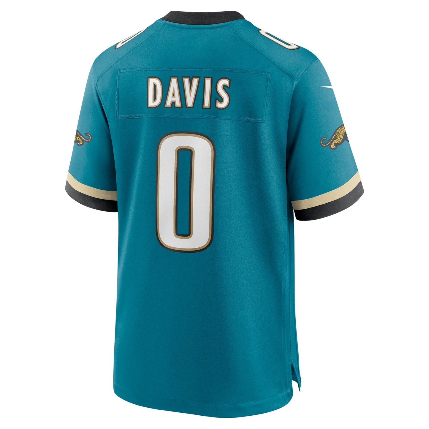 Gabe Davis Jacksonville Jaguars Prowler Throwback Game Jersey - Teal