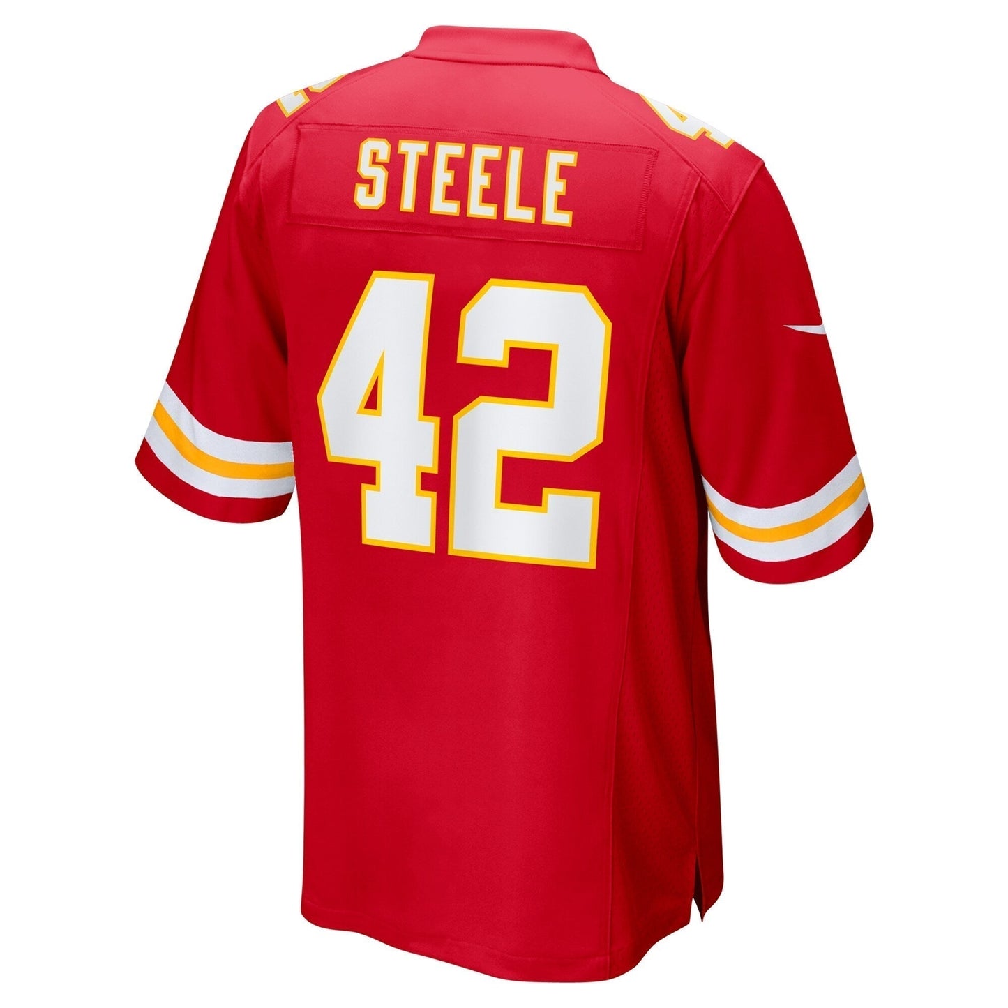 Carson Steele Kansas City Chiefs Game Jersey - Red