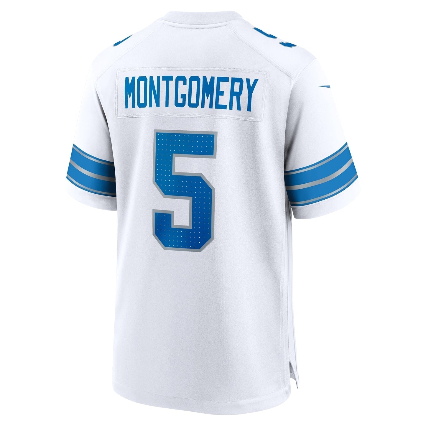 David Montgomery Detroit Lions Game Jersey - White