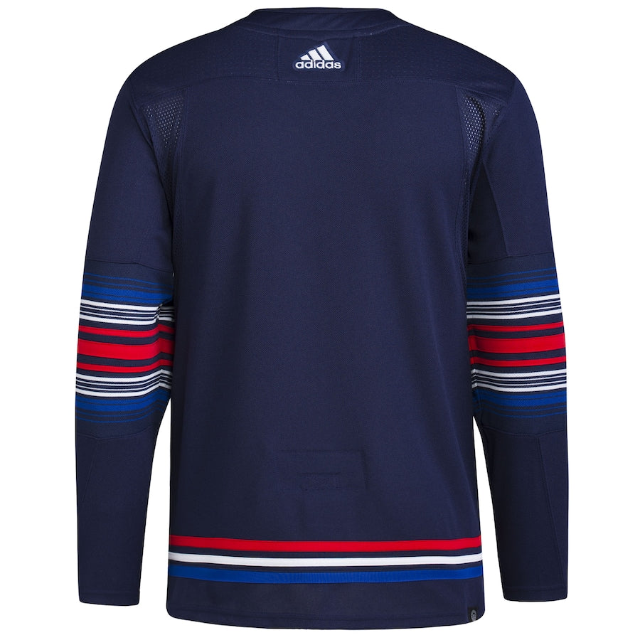 Custom New York Rangers Alternate Primegreen Jersey - Navy
