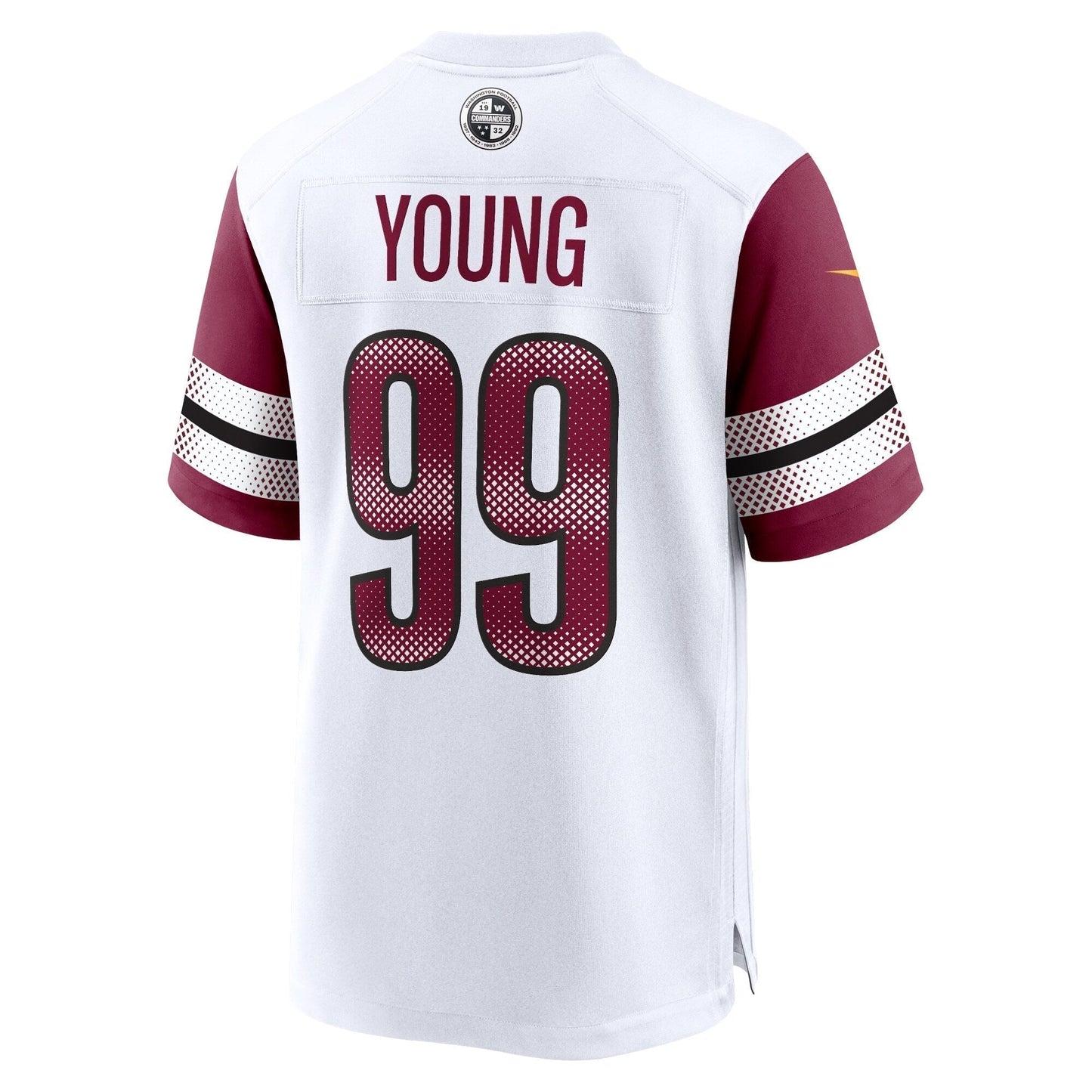 Chase Young Washington Commanders Game Jersey - White