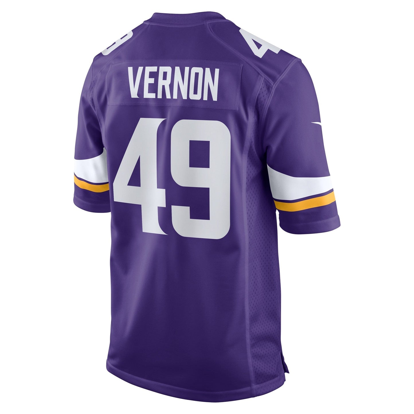 Seth Vernon Minnesota Vikings Game Jersey - Purple