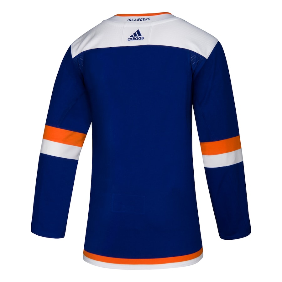 Custom New York Islanders Alternat Blank Jersey - Blue