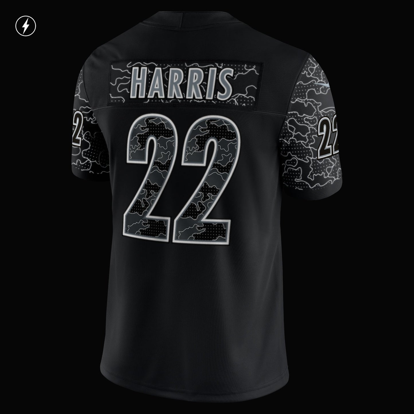 Najee Harris Pittsburgh Steelers RFLCTV Limited Jersey - Black