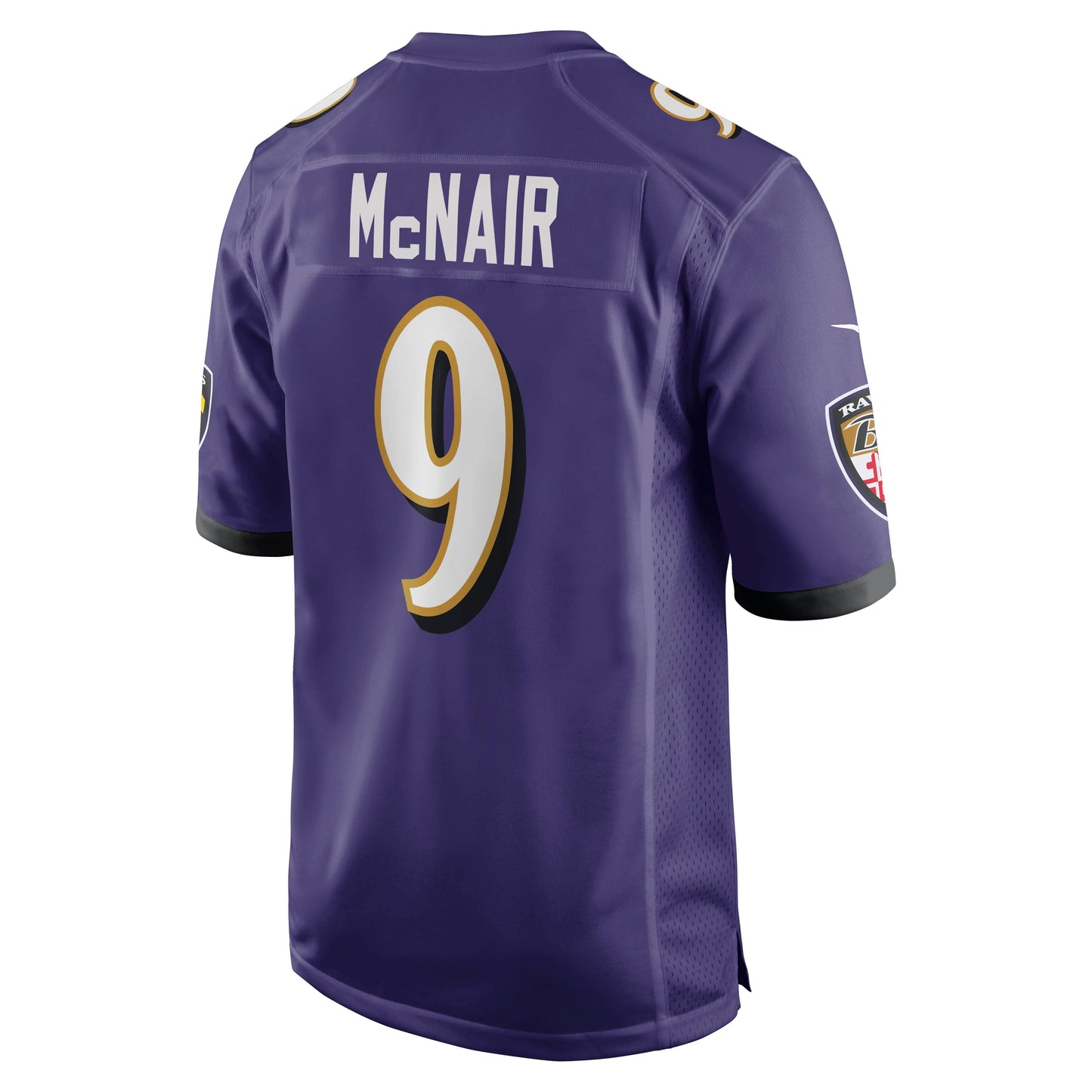 Steve McNair Baltimore Ravens Game Retired Jersey - Purple
