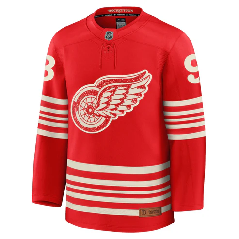 Alex DeBrincat Detroit Red Wings Fanatics Centennial Jersey