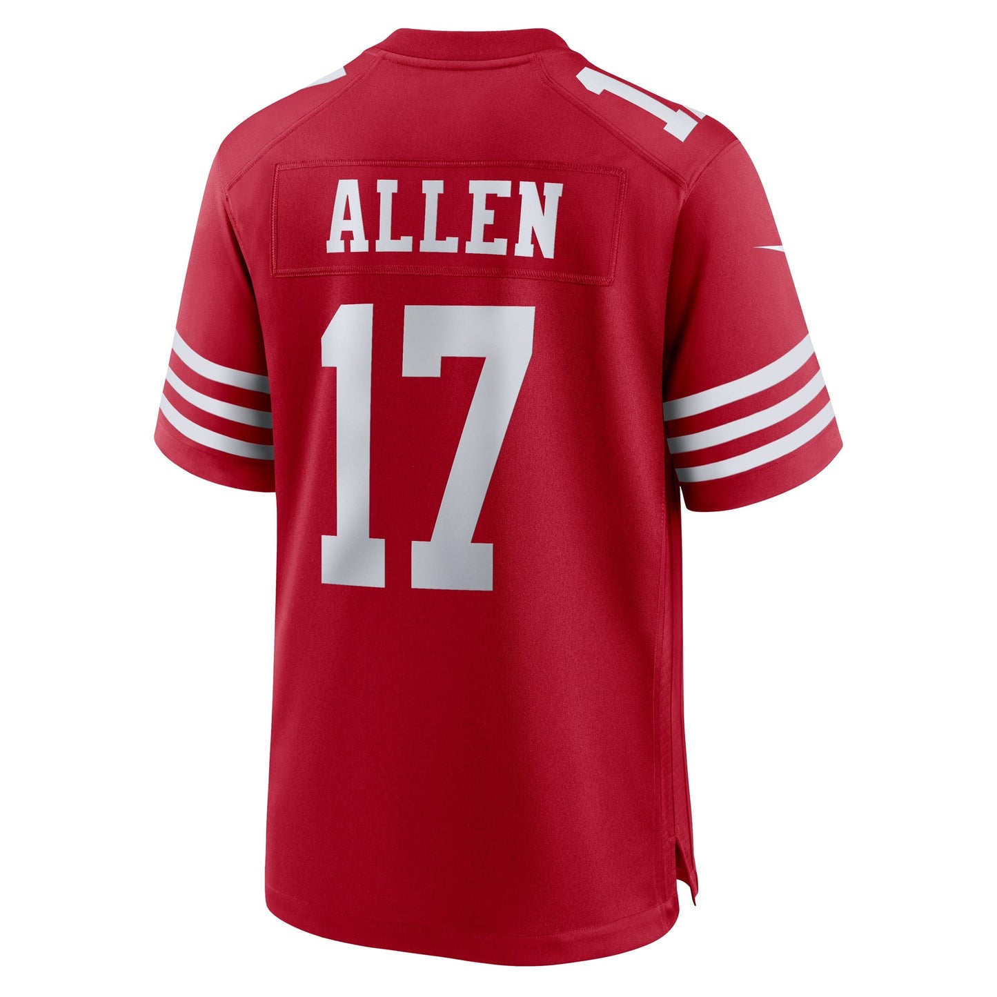Brandon Allen San Francisco 49ers Game Jersey - Scarlet
