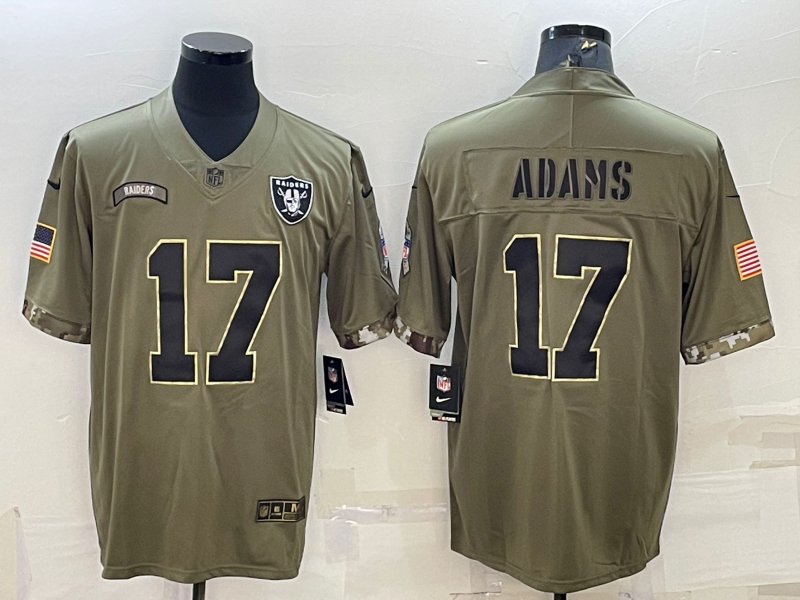 Men's Las Vegas Raiders Davante Adams Game Jersey Stitched American Football Jerseys