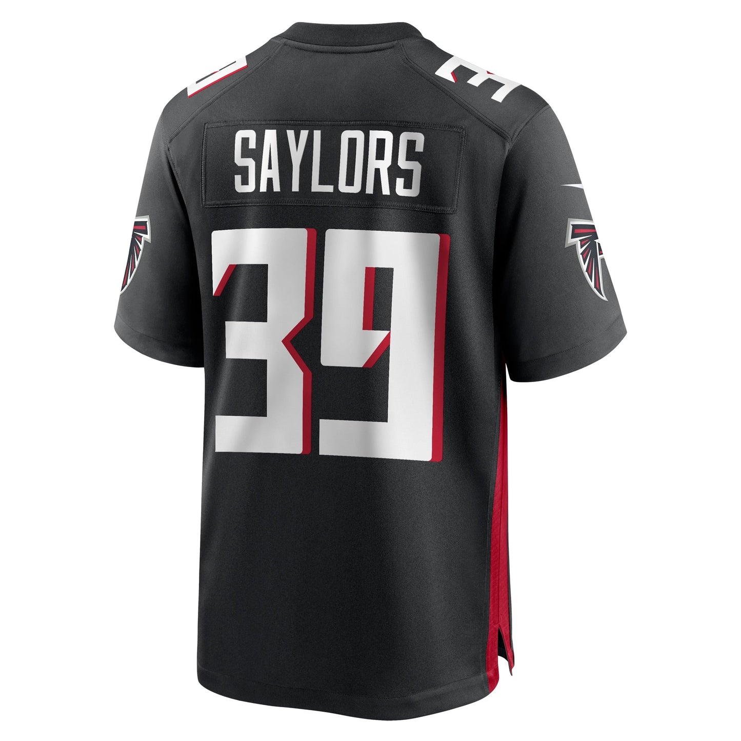 Jacob Saylors Atlanta Falcons Game Jersey - Black