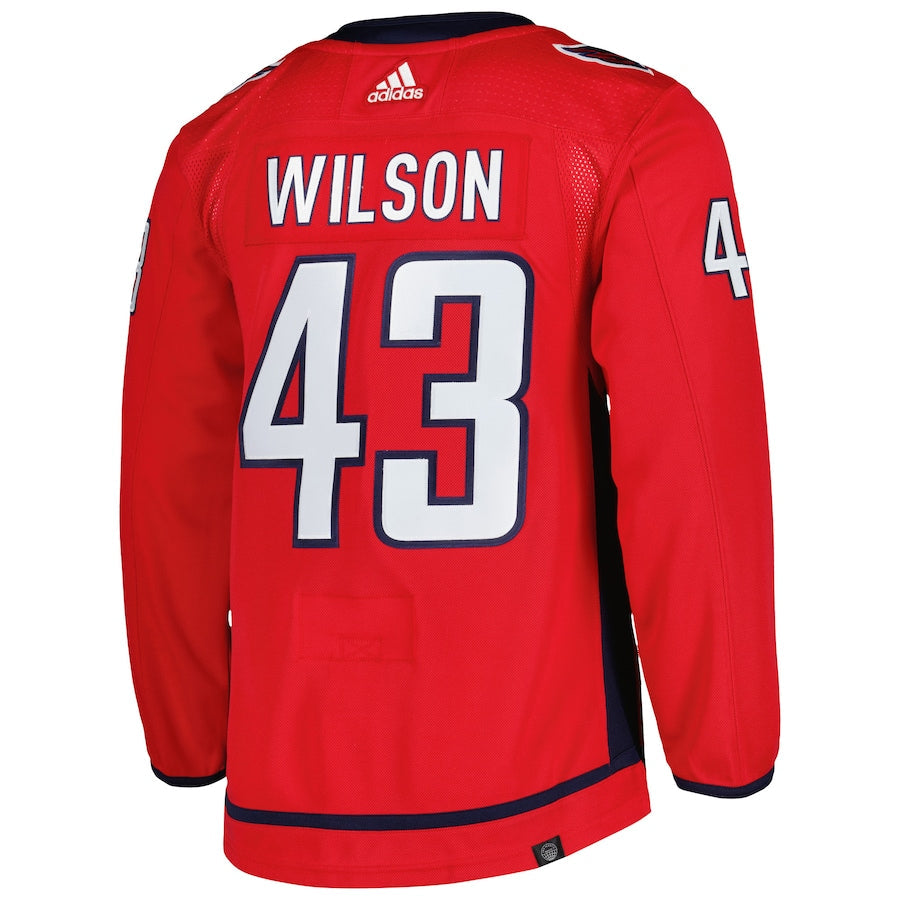 Men's Washington Capitals Tom Wilson Red Jersey