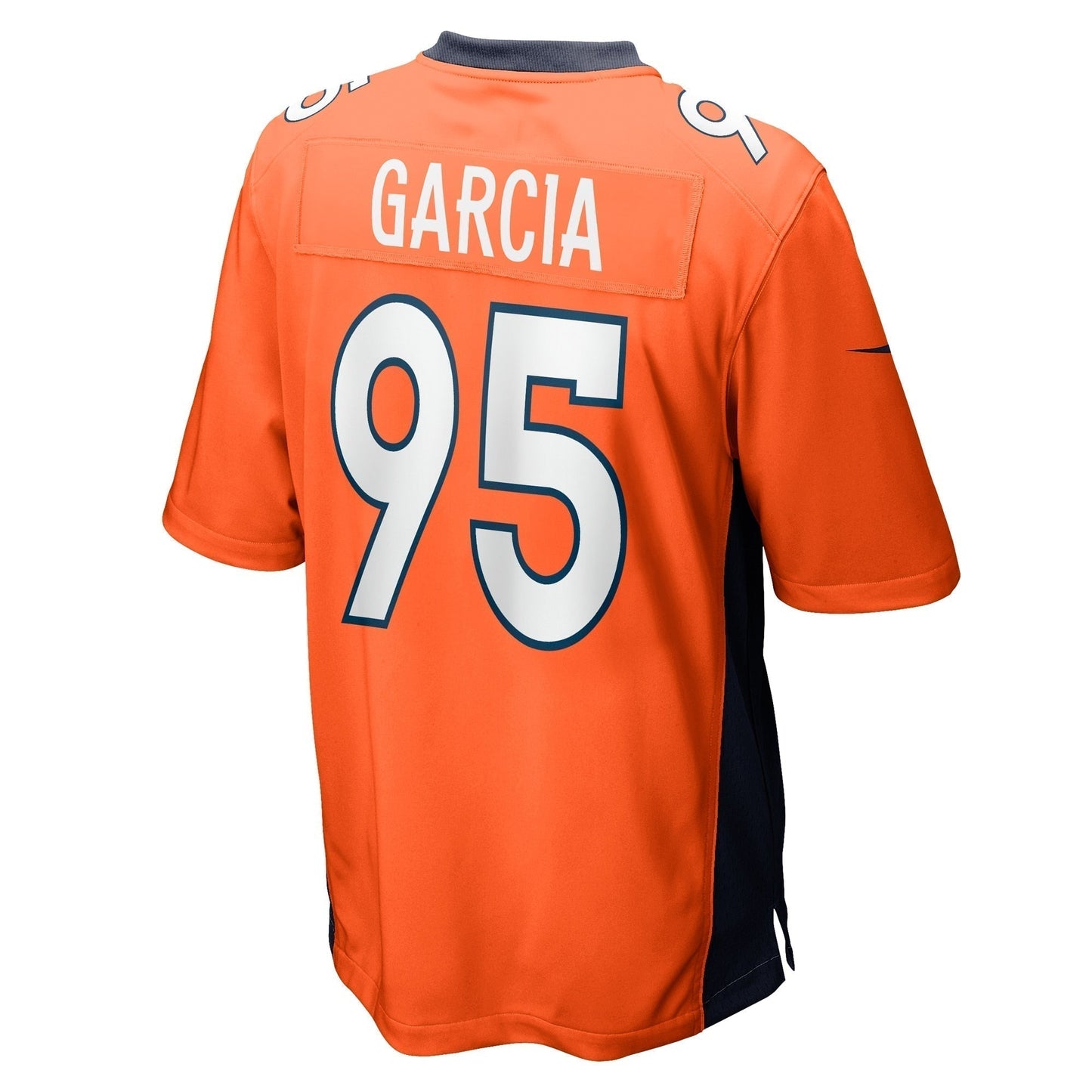 Elijah Garcia Denver Broncos Team Game Jersey - Orange