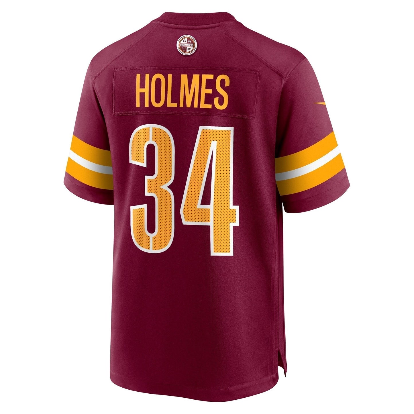 Christian Holmes Washington Commanders Game Jersey - Burgundy