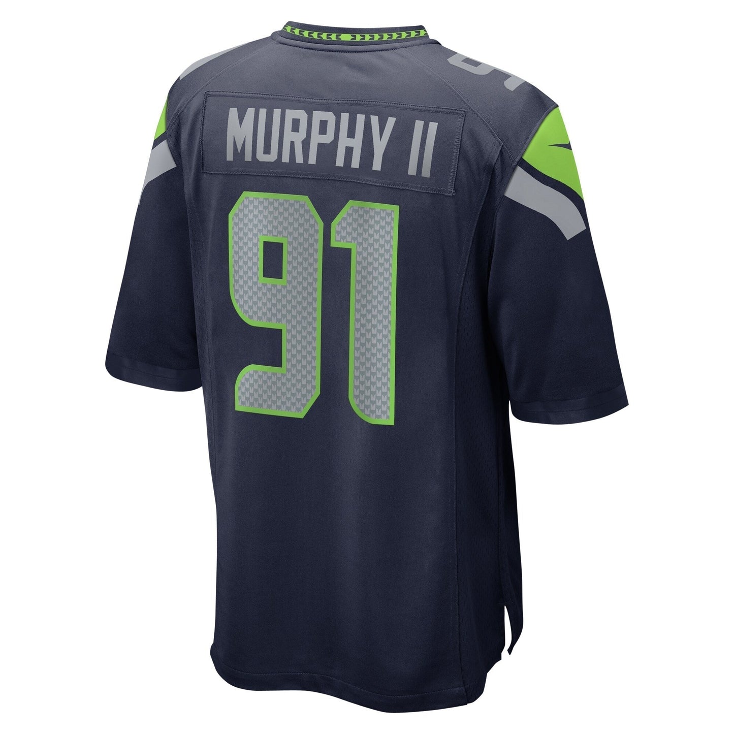 Byron Murphy II Seattle Seahawks Game Jersey - College Navy