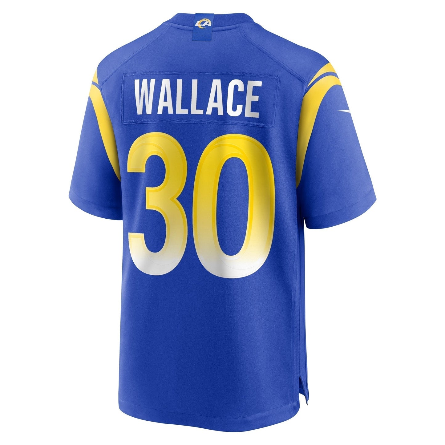 Josh Wallace Los Angeles Rams Game Jersey - Royal