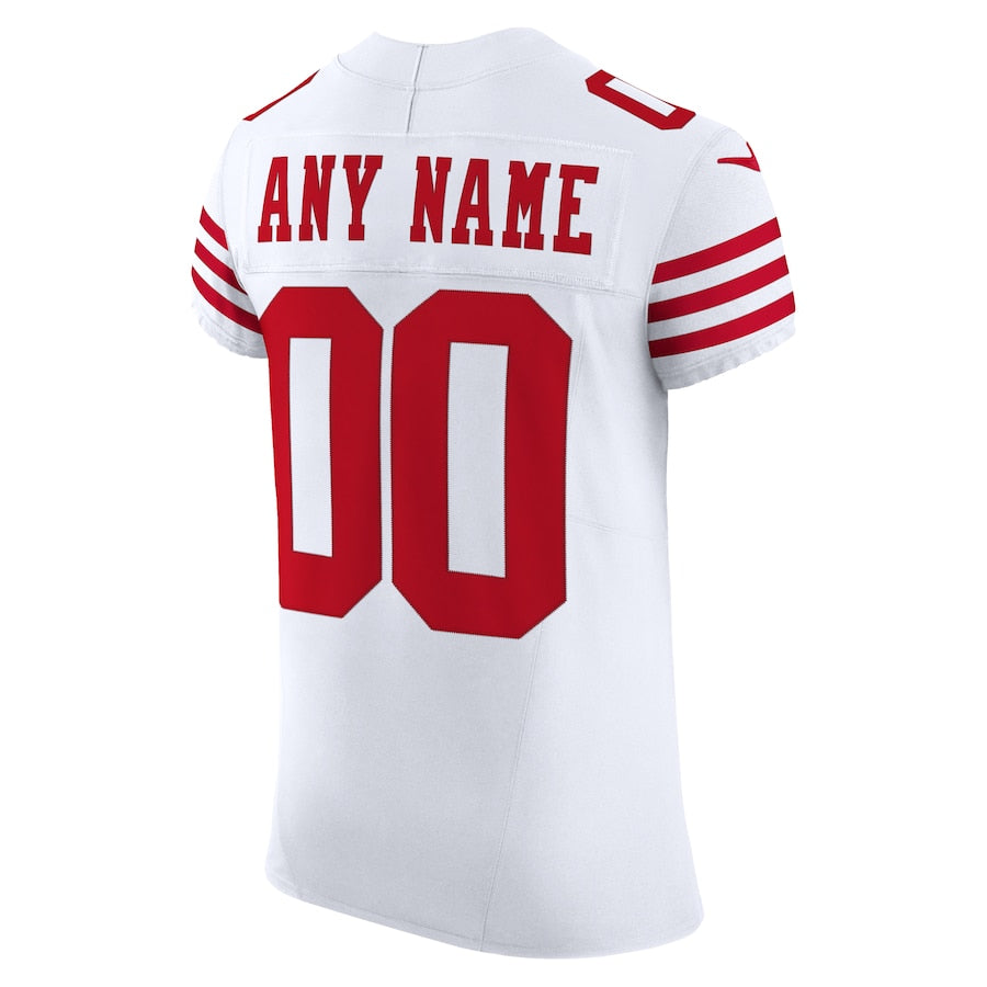 Men's Scarlet San Francisco 49ers Vapor F.U.S.E. Elite Custom Jersey