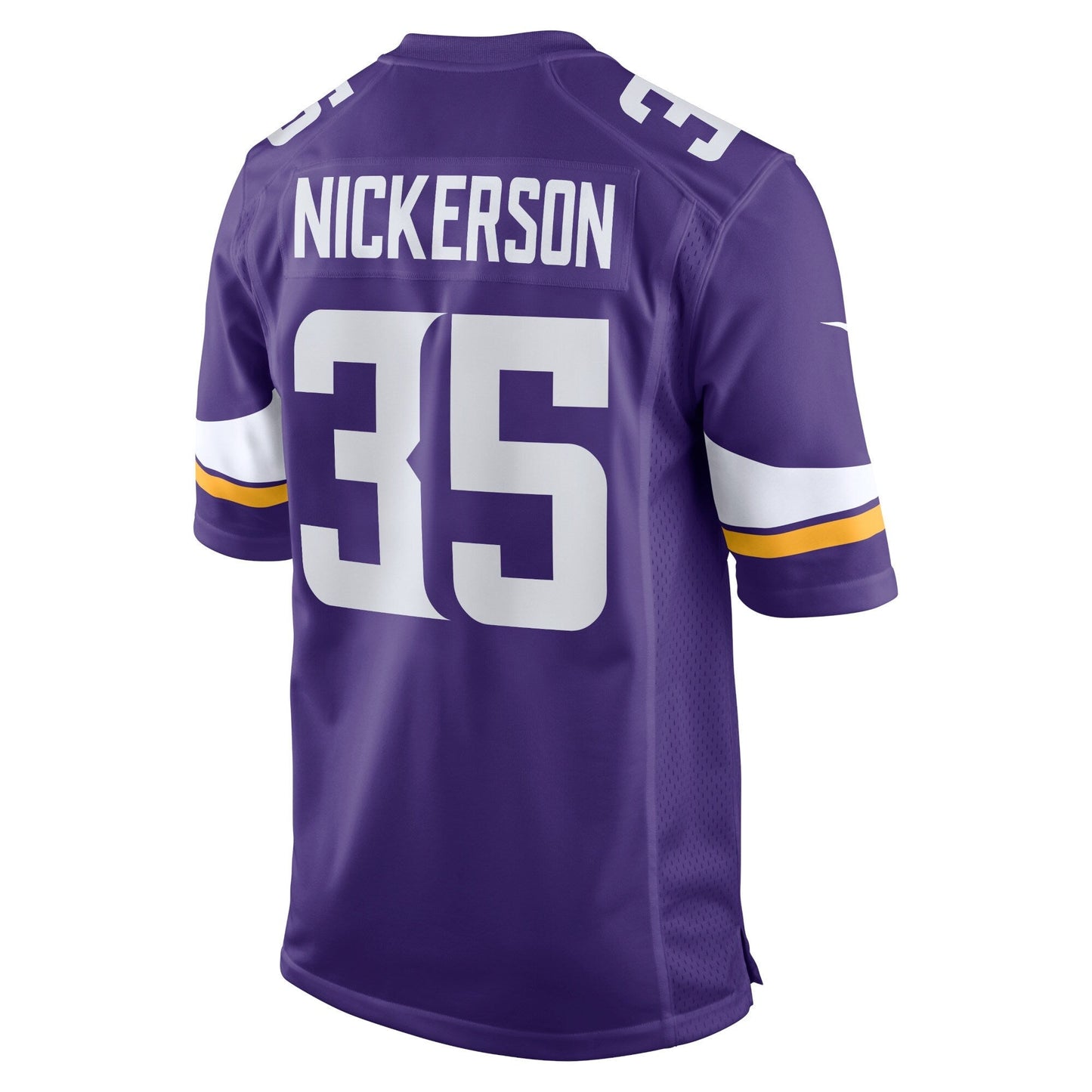 Parry Nickerson Minnesota Vikings Home Game Jersey - Purple