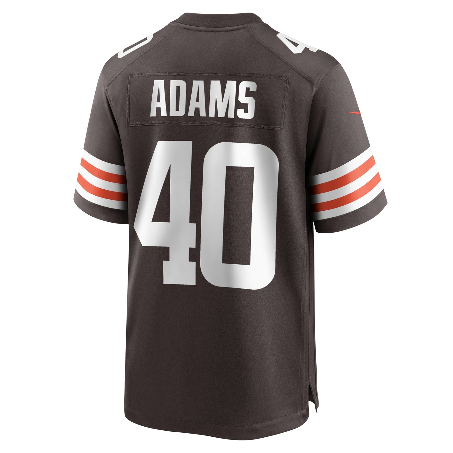 Matthew Adams Cleveland Browns Game Jersey - Brown