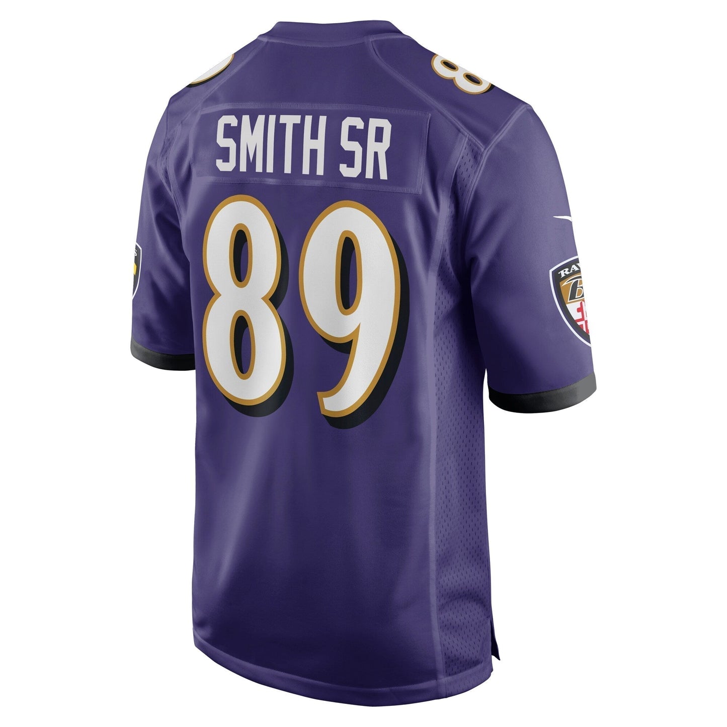 Steve Smith Sr. Baltimore Ravens Retired Game Jersey - Purple