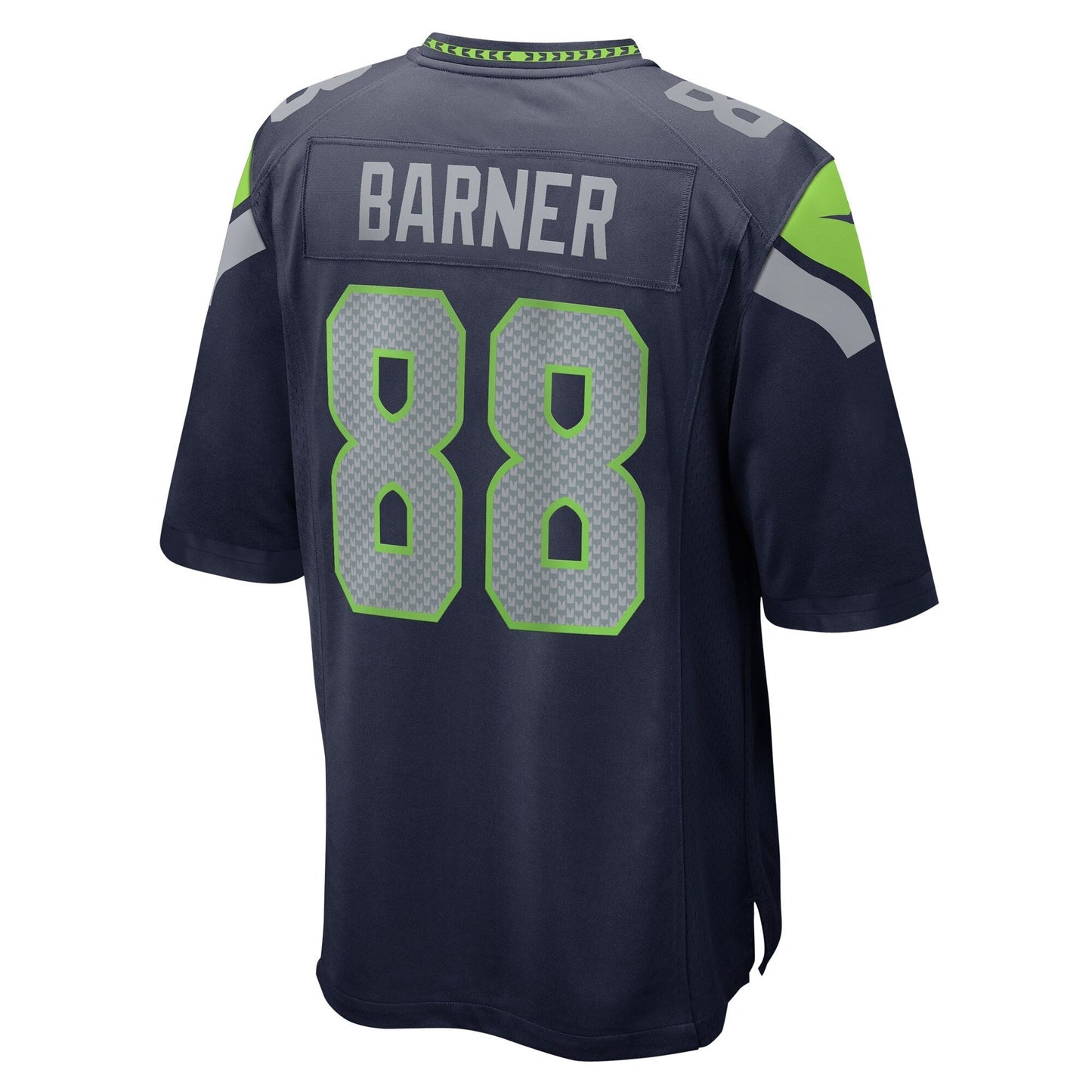 A.J. Barner Seattle Seahawks Game Jersey - College Navy
