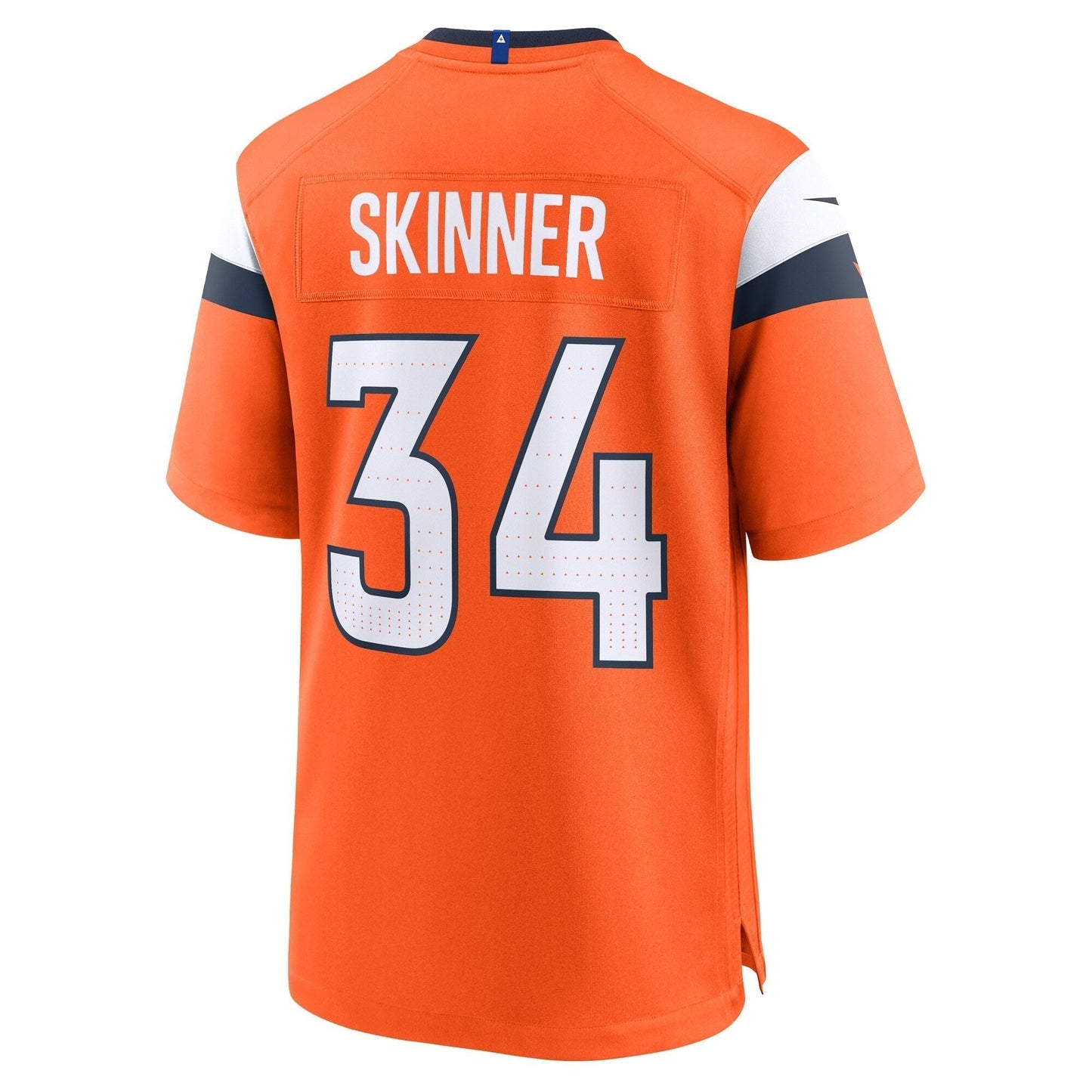 JL Skinner Denver Broncos Team Game Jersey - Orange
