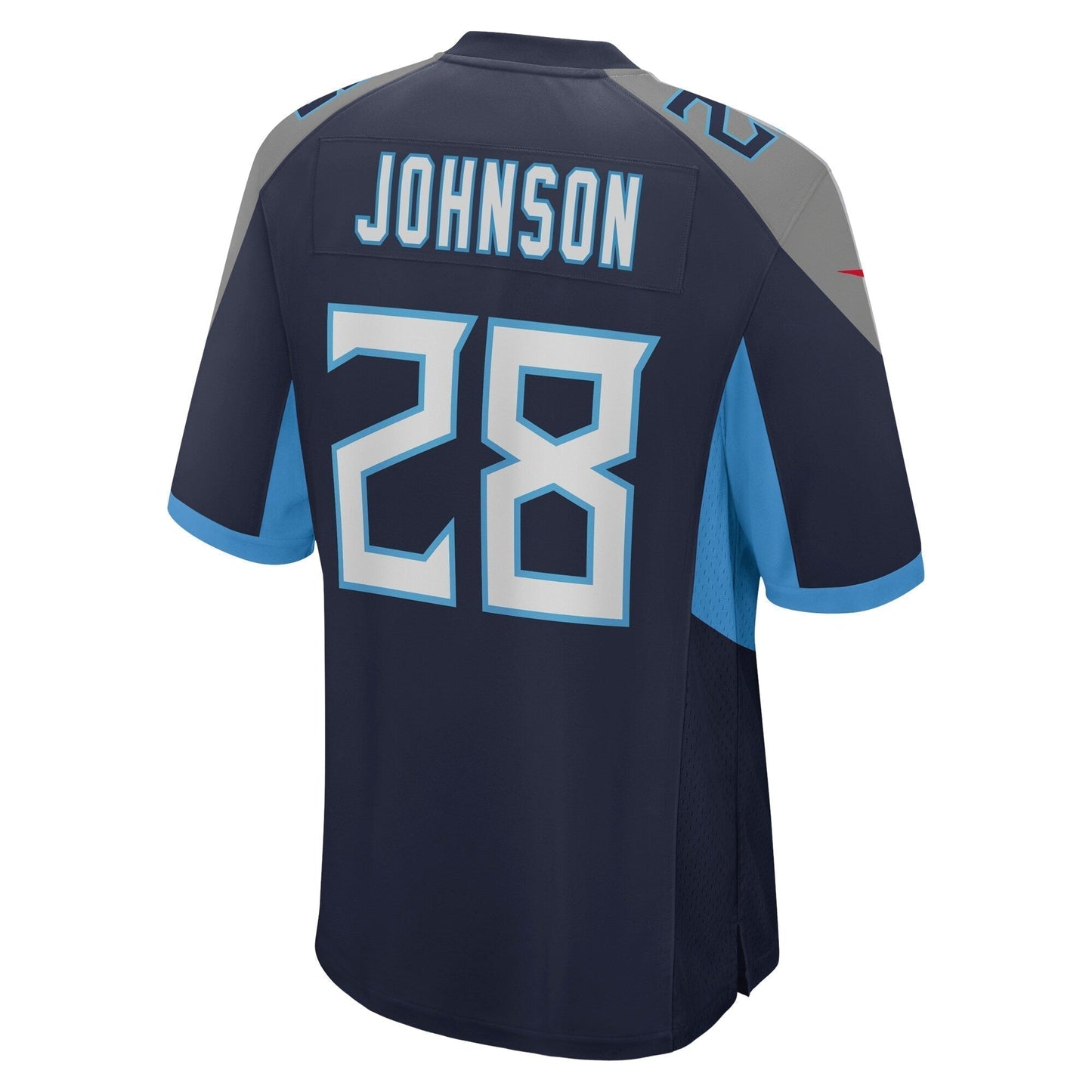 Chris Johnson Tennessee Titans Retired Game Jersey - Navy