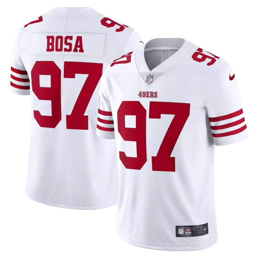 Nick Bosa San Francisco 49ers Vapor Limited Jersey - White