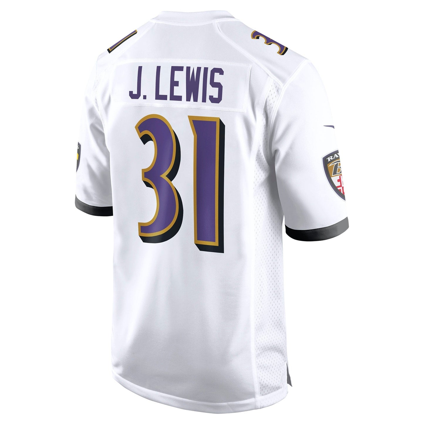 Jamal Lewis Baltimore Ravens Retired Game Jersey - White