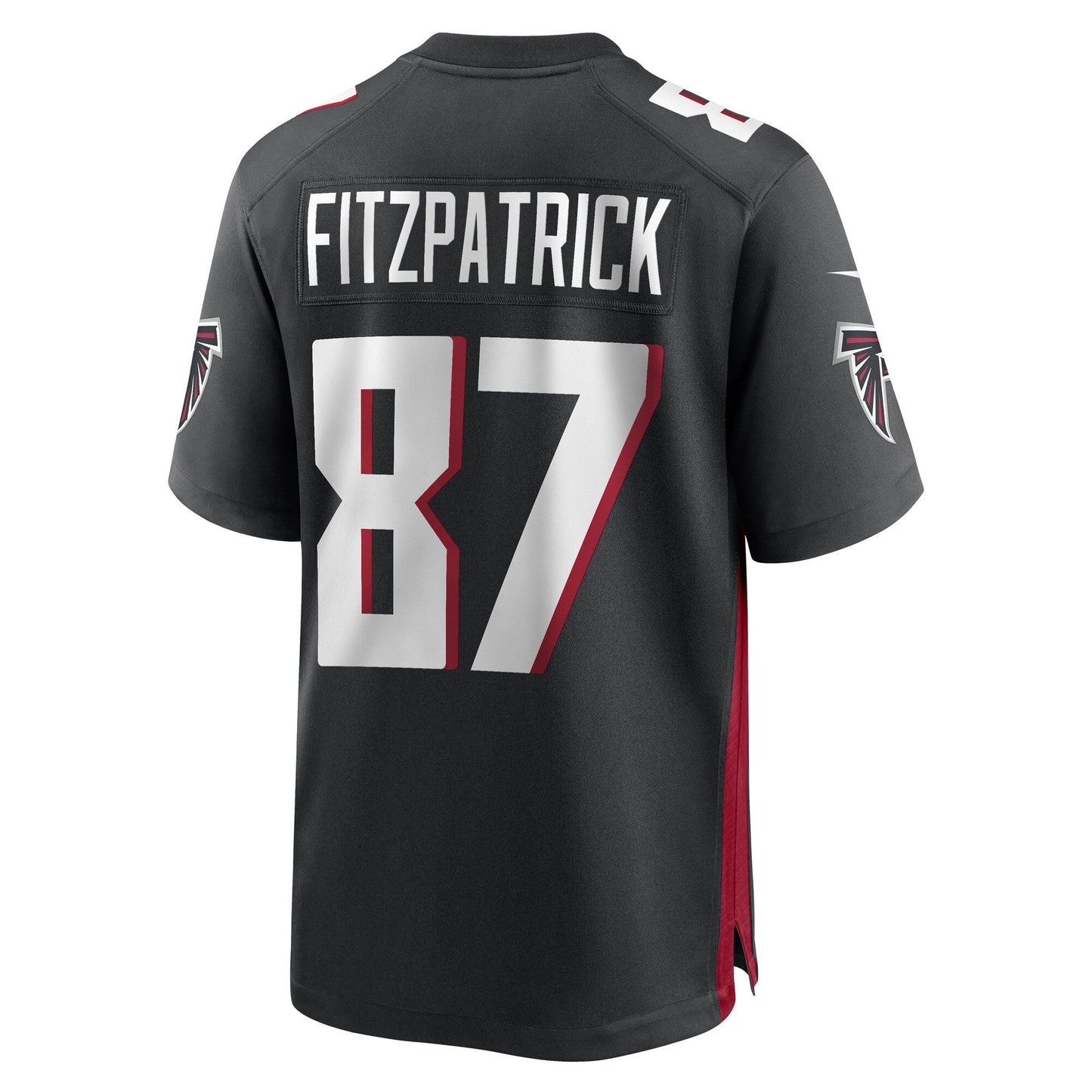 John FitzPatrick Atlanta Falcons Game Jersey - Black