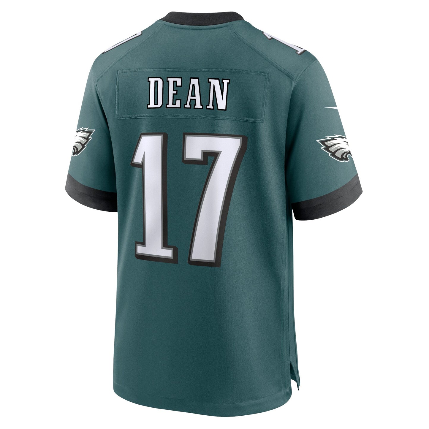 Nakobe Dean Philadelphia Eagles Team Game Jersey - Midnight Green