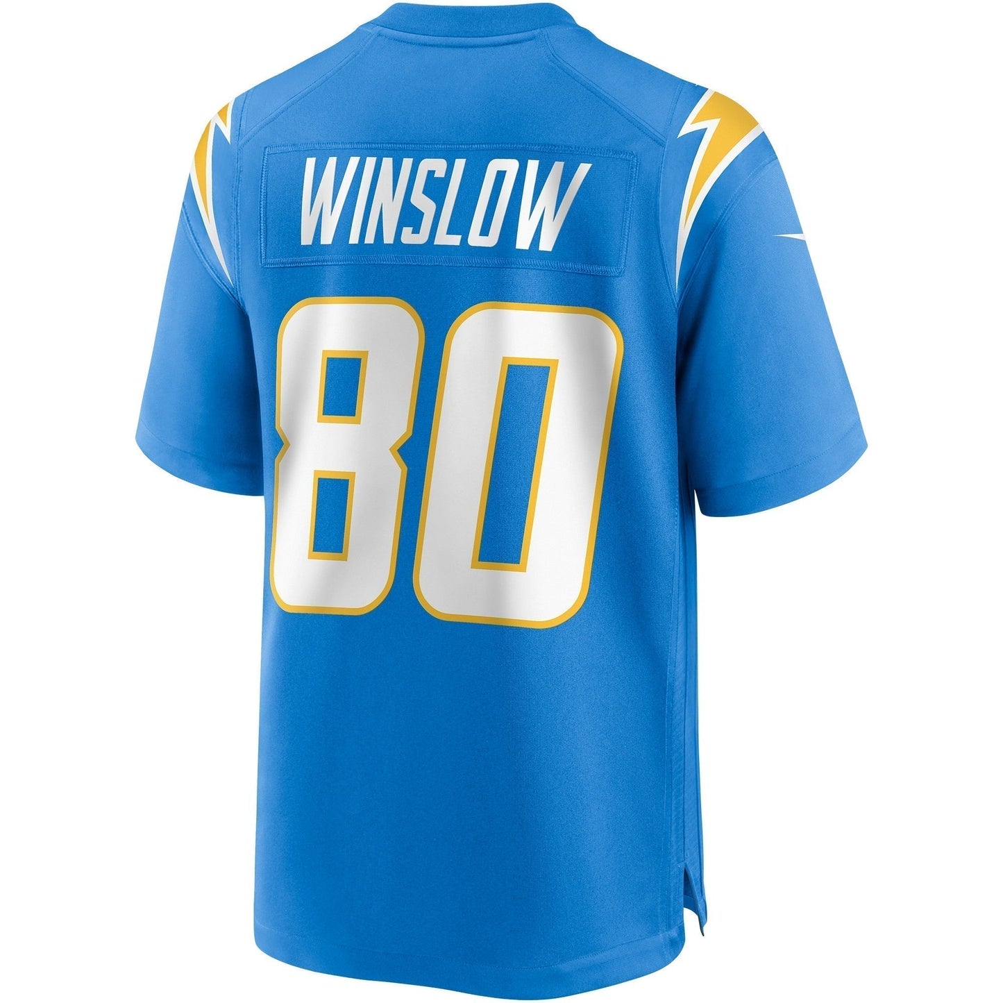 Kellen Winslow Los Angeles Chargers Game Retired Jersey - Powder Blue